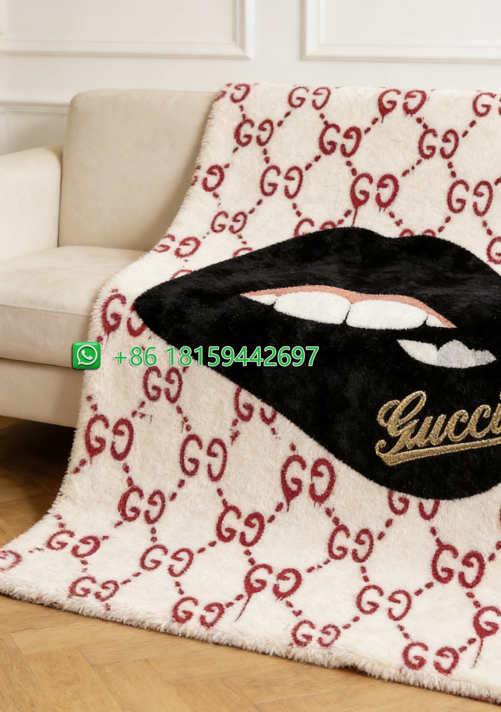Gucci Throw Blankets